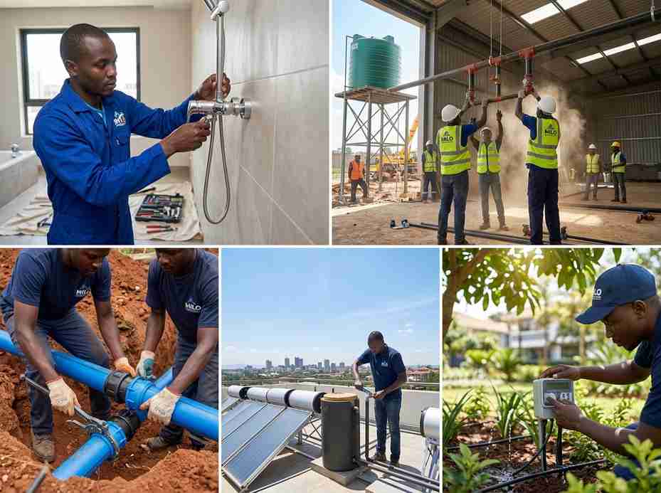 Residential Water Reticulation in Nairobi — MILO Plumbing Solutions