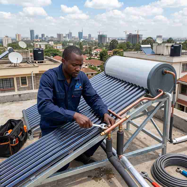 MILO Plumbing Solutions — quality evacuated tube solar collector installation