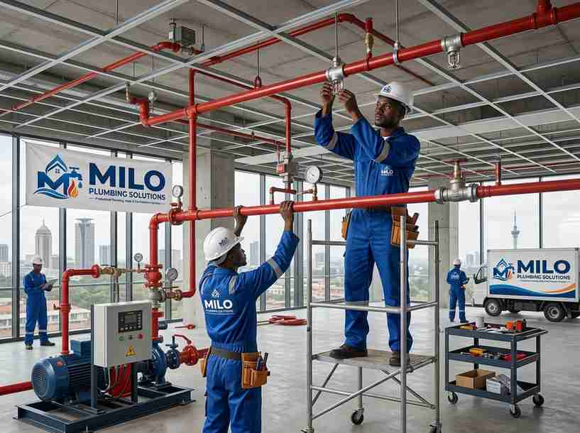 Commercial Plumbing Installation in Westlands, Nairobi — MILO Plumbing Solutions